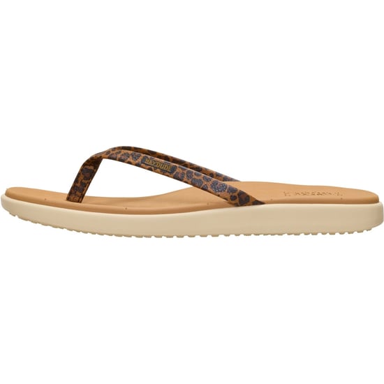 HEYDUDE Maui Breeze Polyurethan Damen Tan Leopard Flip-Flops - Image 6