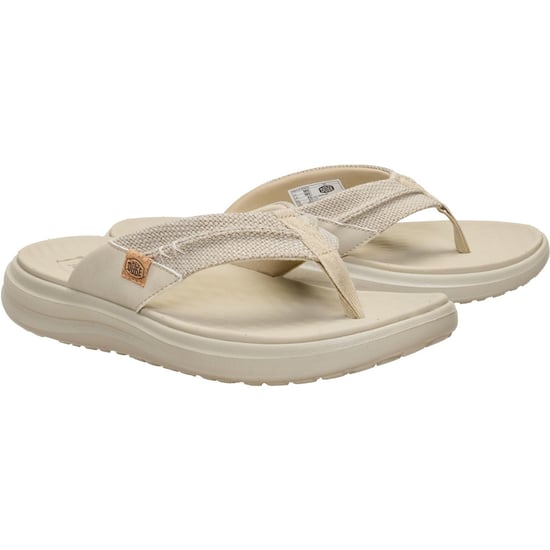 HEYDUDE Finn Flip Polyester Herren Tan Sandalen - Image 3