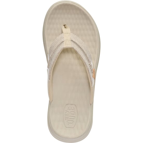 HEYDUDE Finn Flip Polyester Herren Tan Sandalen - Image 5