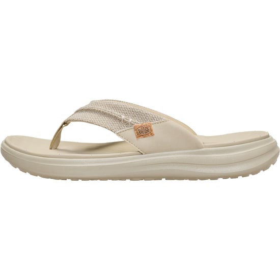 HEYDUDE Finn Flip Polyester Herren Tan Sandalen - Image 6