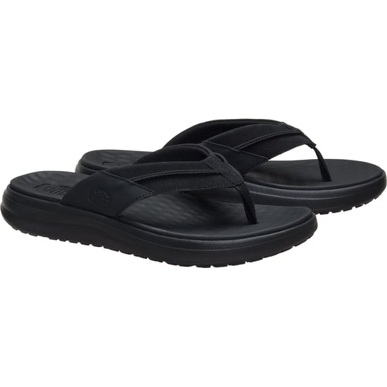 HEYDUDE Finn Flip Polyurethane Men's Black Sandals - Image 3