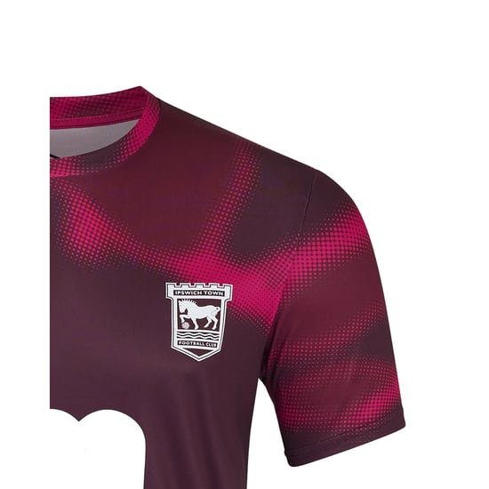 Umbro - "24/25" Trikot für Herren/Damen Unisex kurzärmlig (Feige/Weinrot/Rote Beete) - Image 3