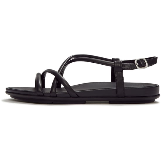 Fitflop Gracie Kristallleder Damen Sandalen Schwarz - Image 4