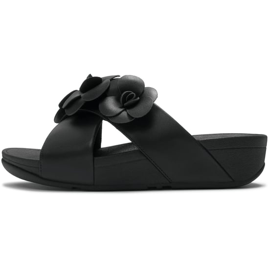 Fitflop Lulu Flower Polyurethane Women's Black Sandals - Image 4