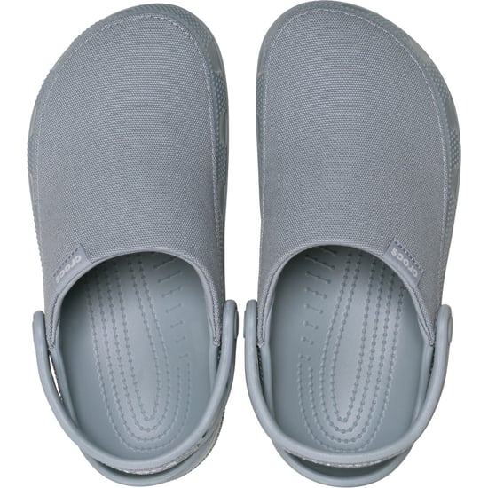 Crocs Classic Gefertigte Textil Damen Clogs in Beton - Image 5
