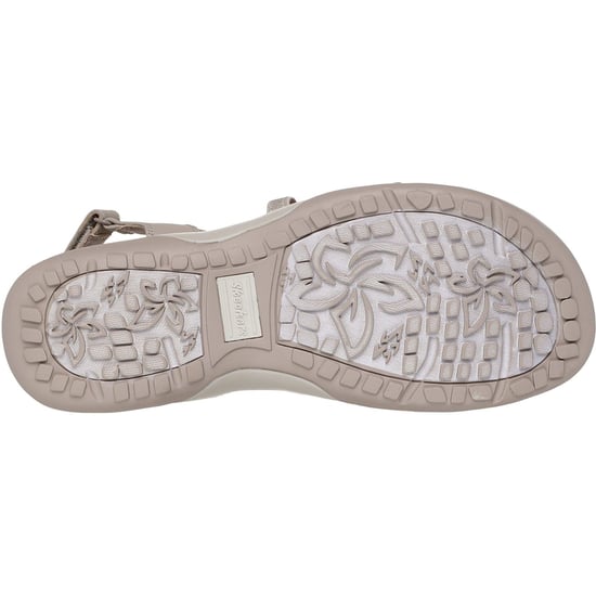 Skechers Reggae Slim - Sommerurlaub Polyester Damen Sandalen in Taupe - Image 2