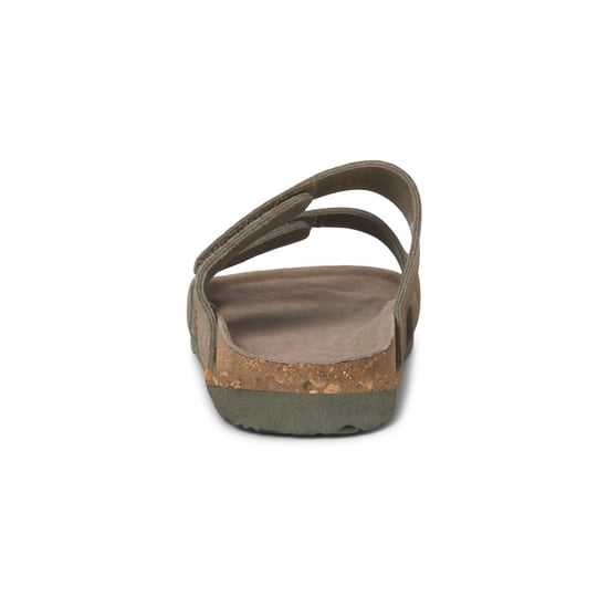 Jack & Jones Malta Wildleder Herren Martini Olive Sandalen - Image 2