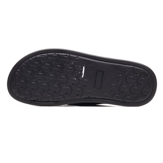 Base London Drift Leder Herren Schwarz Sandalen - Image 3