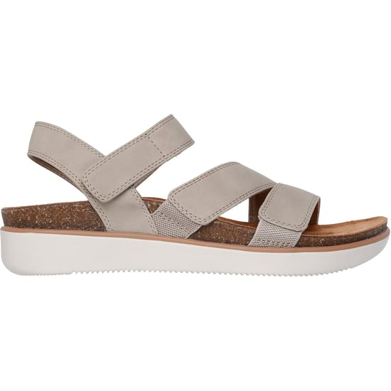 Skechers Lifted Comfort Polyurethan Damensandalen in Taupe - Image 5