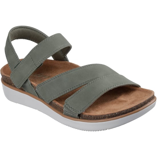 Skechers Lifted Comfort Polyurethan Damen Olivensandalen - Image 1