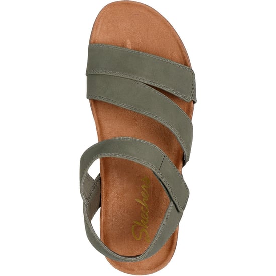 Skechers Lifted Comfort Polyurethan Damen Olivensandalen - Image 3