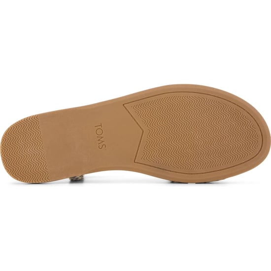 TOMS Mar Leder Damen Hausschuhe in Haferflocken - Image 4
