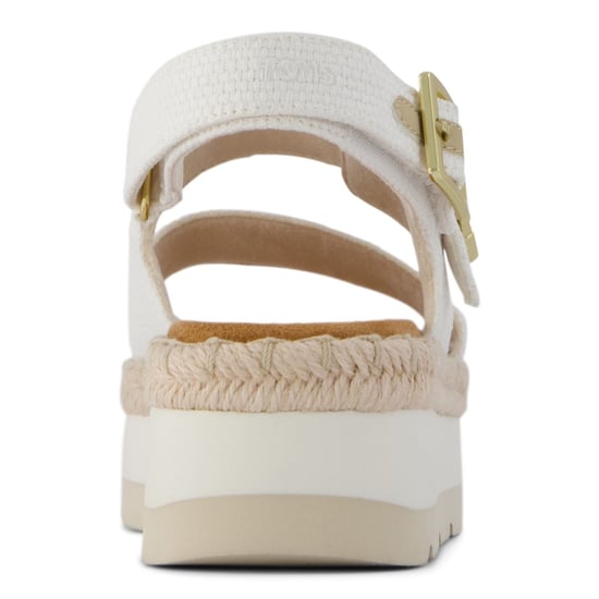 TOMS Giana Textile Damen Weiße Sandalen für den Strand - Image 2