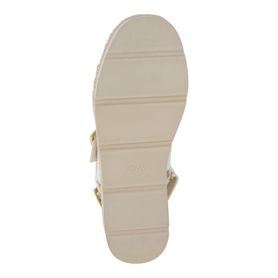 TOMS Giana Textile Damen Weiße Sandalen für den Strand - Image 4