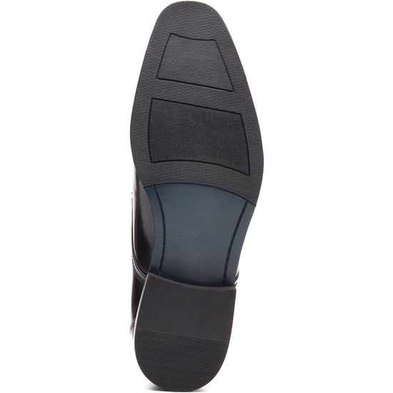Base London Dome Schnürschuhe aus Leder für Herren in Hochglanz Schwarz - Image 3