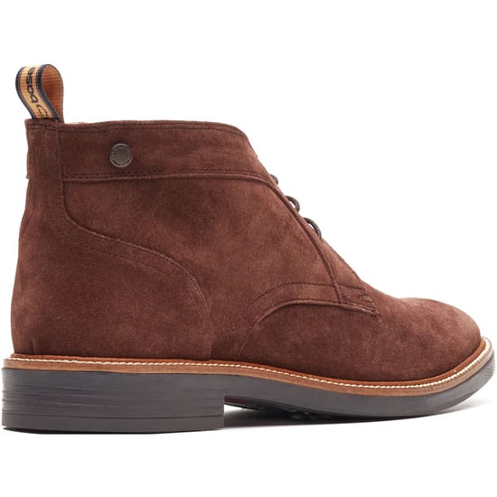 Base London Lincoln Chukka Leder Herren Braune Stiefel - Image 2