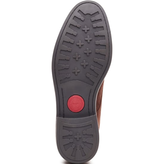 Base London Lincoln Chukka Leder Herren Braune Stiefel - Image 3