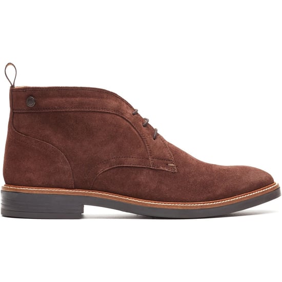 Base London Lincoln Chukka Leder Herren Braune Stiefel - Image 5