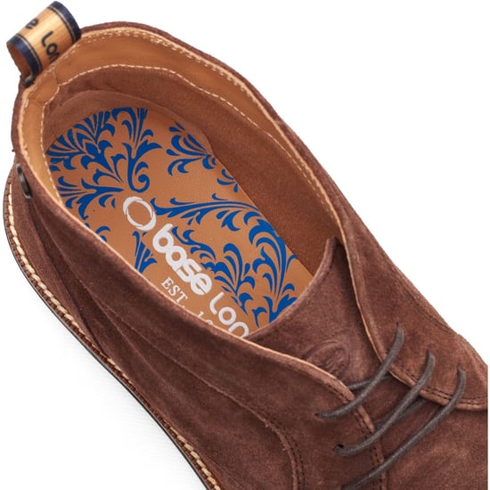 Base London Lincoln Chukka Leder Herren Braune Stiefel - Image 6