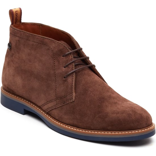 Base London Carlton Chukka Lederschuhe für Herren in Braun - Image 1