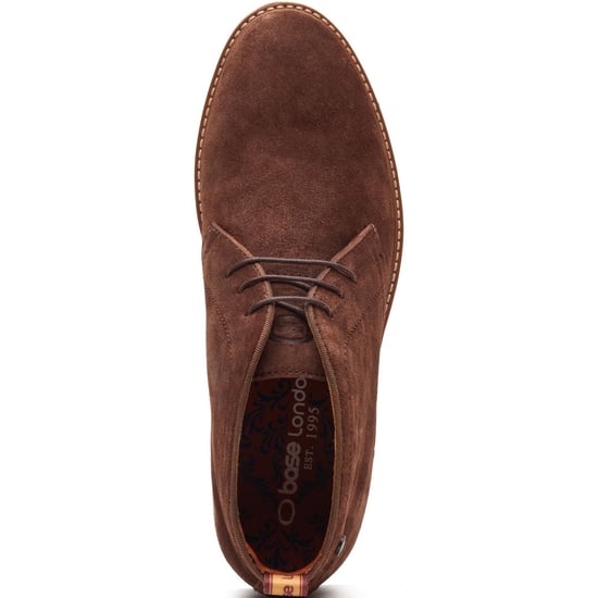 Base London Carlton Chukka Lederschuhe für Herren in Braun - Image 4