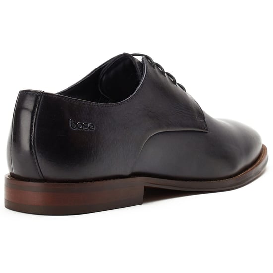 Base London Marley Derby-Lederschuhe für Herren in Marineblau mit Schnürung - Image 2