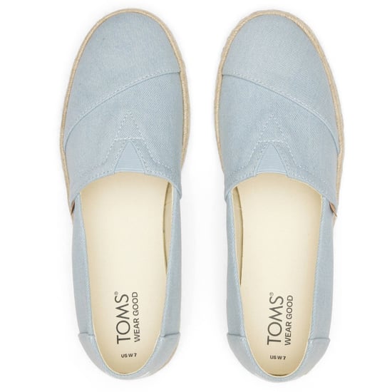 TOMS Alpargata Rope 2.0 Textil Damen Hellblaue Espadrilles - Image 5