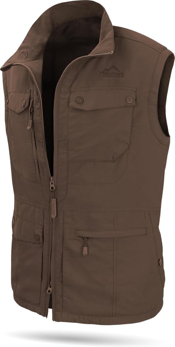 normani OUTDOOR SPORTS Herren Outdoor Weste Kudu - Image 1