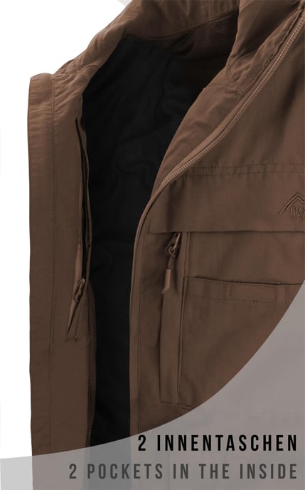 normani OUTDOOR SPORTS Herren Outdoor Weste Kudu - Image 5