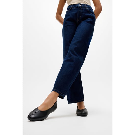 Fitflop Delicato Hochge schneiden Leder Damen Schwarz Ballerinas - Image 6