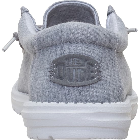 HEYDUDE Wally Stretch Jersey Textil Herren Graue Slipper - Image 2