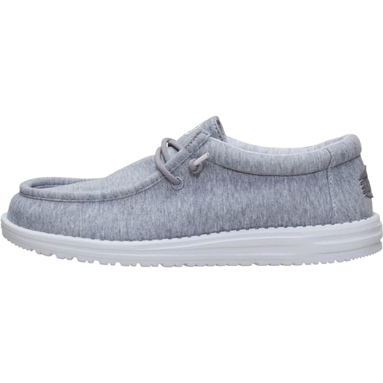 HEYDUDE Wally Stretch Jersey Textil Herren Graue Slipper - Image 6