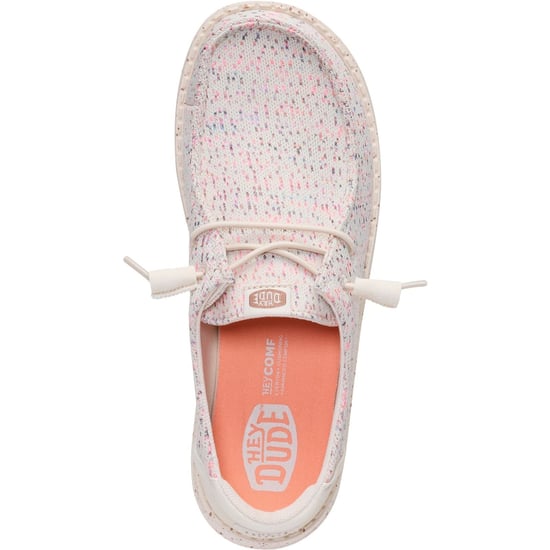HEYDUDE Wendy Stretch Polyester Damen Taupe/Multi Slipper - Image 5