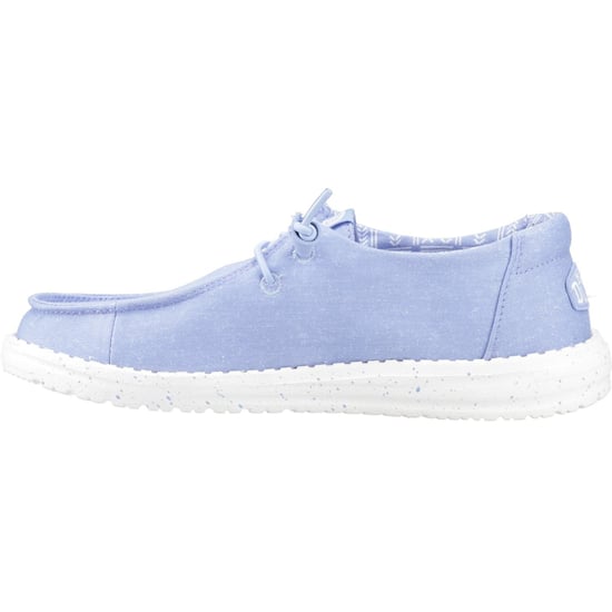 HEYDUDE Wendy Stretch Canvas Textil Damen Hausschuhe Hortensienblau - Image 5
