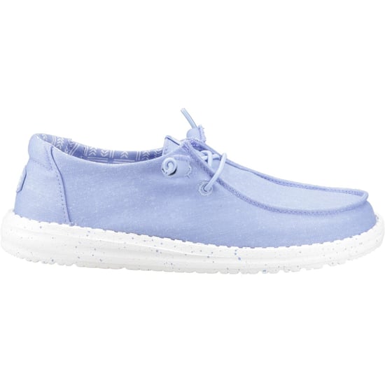 HEYDUDE Wendy Stretch Canvas Textil Damen Hausschuhe Hortensienblau - Image 6