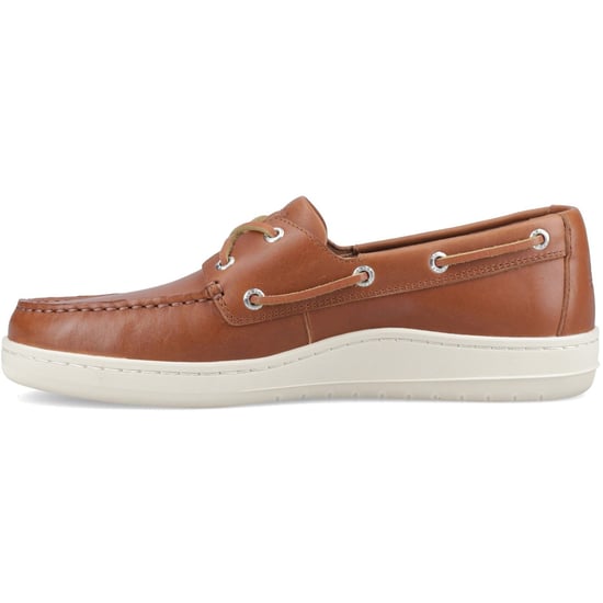 Sperry Strake 2-Augen Boot Leder Herren Offene Tan Bootsschuhe - Image 4