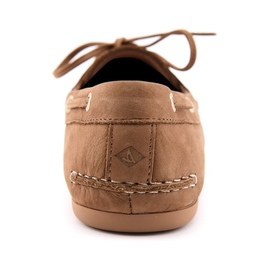 Sperry Slim Boot Leder Damen Bootsschuhe in Tan - Image 2