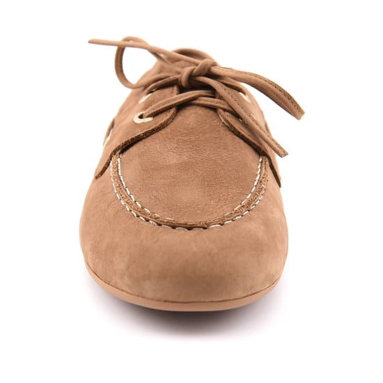 Sperry Slim Boot Leder Damen Bootsschuhe in Tan - Image 3