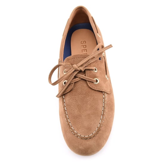 Sperry Slim Boot Leder Damen Bootsschuhe in Tan - Image 4