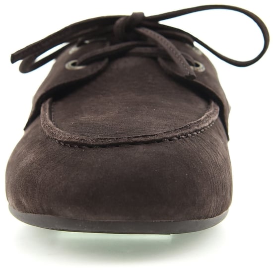 Sperry Slim Boot Leder Damen Dunkelbraune Segelschuhe - Image 3