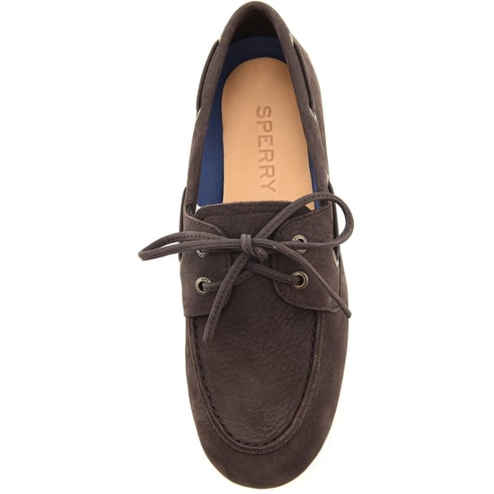 Sperry Slim Boot Leder Damen Dunkelbraune Segelschuhe - Image 4