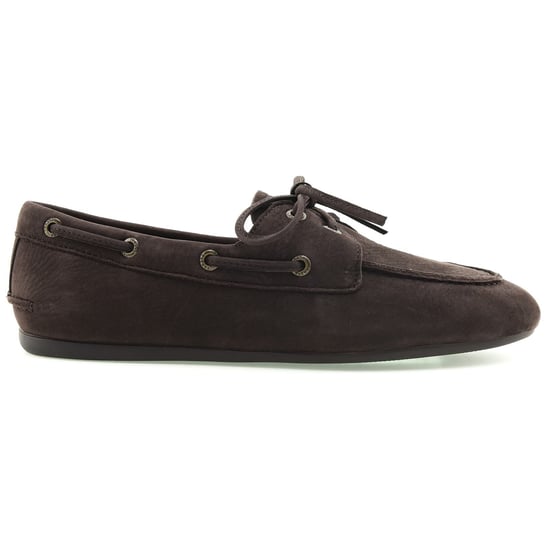 Sperry Slim Boot Leder Damen Dunkelbraune Segelschuhe - Image 5