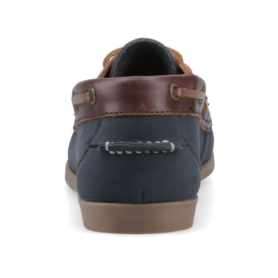 Sperry Balboa 2-Augen Boot Nubuck Damen Bootschuhe Navy/Braun - Image 2