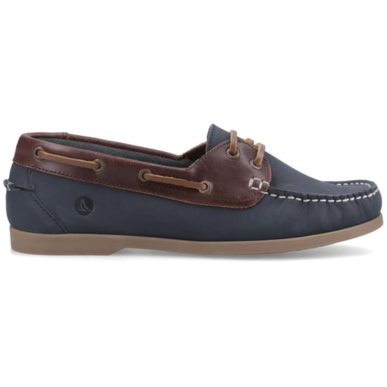 Sperry Balboa 2-Augen Boot Nubuck Damen Bootschuhe Navy/Braun - Image 4