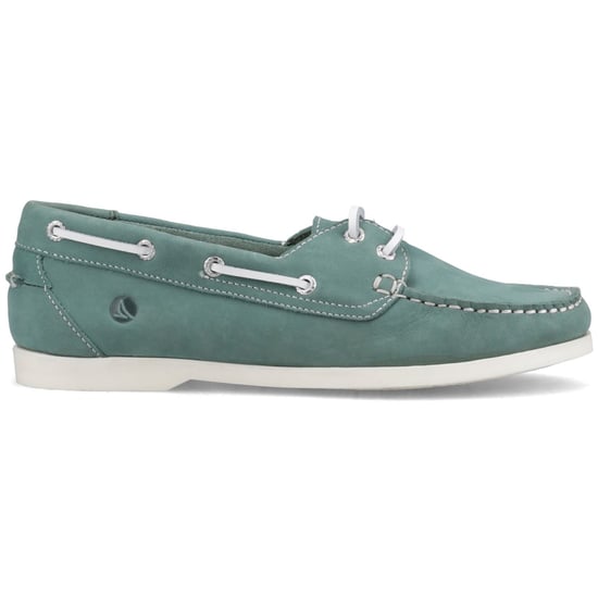 Sperry Balboa 2-Augen Boot Nubuk Damen Grün Bootsschuhe - Image 4