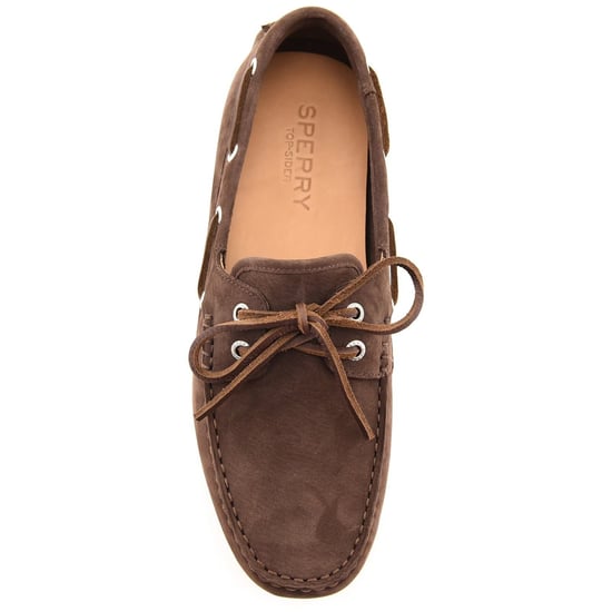 Sperry Orland 2-Augen-Fahrer Leder Herren Braune Bootsschuhe - Image 4