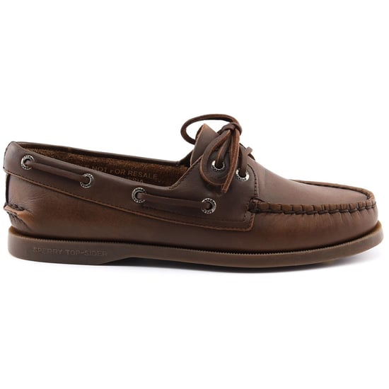 Sperry Authentische 2-Augen Bootslack Damen Mittelbraune Bootsschuhe - Image 4