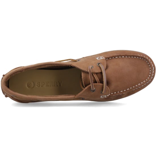Sperry Balboa 2-Augen Boot Nubuk Damen Tan Bootsschuhe - Image 4