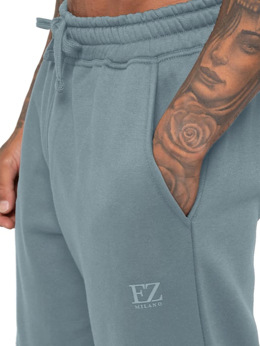 Enzo Milano | Herren Jogginghose mit Offenem Saum - Image 4