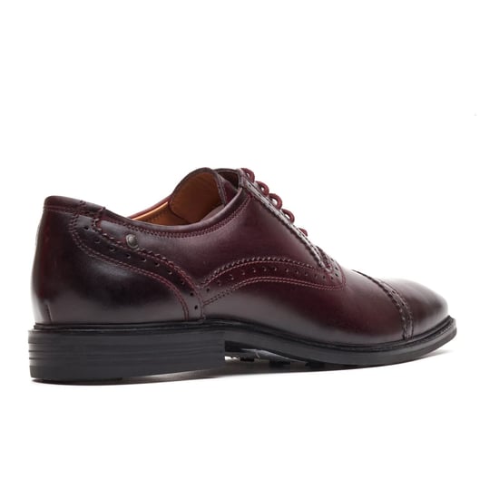 Base London Ascot Oxford Leder Herren Bordo Oxford Schuhe - Image 2